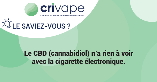 CRIVAPE1's tweet photo. Il ne faut pas oublier le rôle premier de la #vape qui est le sevrage tabagique. Il ne s'agit en aucun cas d'un outil de loisir. La consommation de #CBD revient à un usage détourné de la vape. https://t.co/FwYNJTG0OH