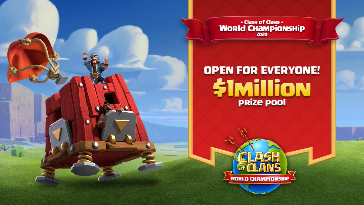 ESLClashofClans's tweet image. Get your 🙌 ready for a new year full of excitement! 
We’re launching @ClashofClans World Championship 2020. 🎉
Inform your Clan now, chief! 

Sign up now! ⏩ esl.gg/CoC2020