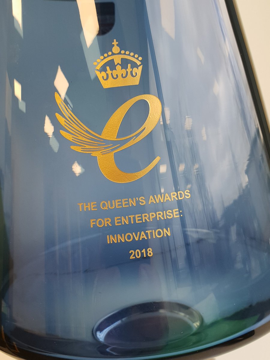 Manverseng's tweet photo. One year ago, we received our @TheQueensAwards for Enterprise (Innovation) from the Lord Lieutenant. It was an incredibly proud day for everyone at Manvers Engineering, and reward for years of hard work #award #innovation #plantnappy https://t.co/uODSAksuMR
