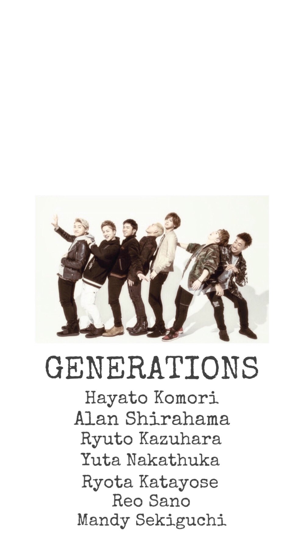 セイラ No Twitter 壁紙配布 条件 Rt フォロー 希望をリプで 何枚でもok 壁紙配布 Generations 三代目jsoulbrothers 三代目jsb Gene壁紙 Gene Ldh シンプル加工 Genefamさんと繋がりたい T Co Oedx78eurw Twitter