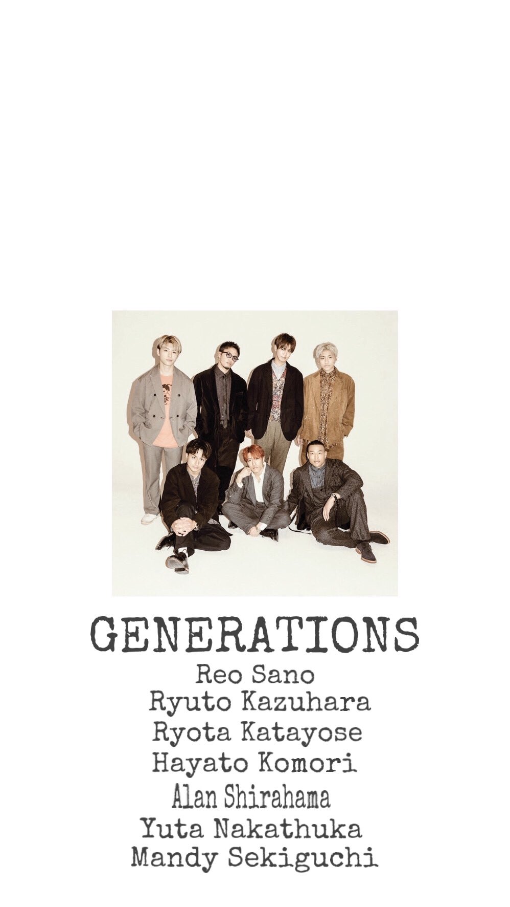 セイラ 在 Twitter 上 壁紙全体配布 Gene壁紙 保存のときには いいねorrtお願いします 壁紙配布 Generations Gene壁紙 Gene Genefamさんと繋がりたい シンプル加工 T Co Ujccpmxeqe Twitter