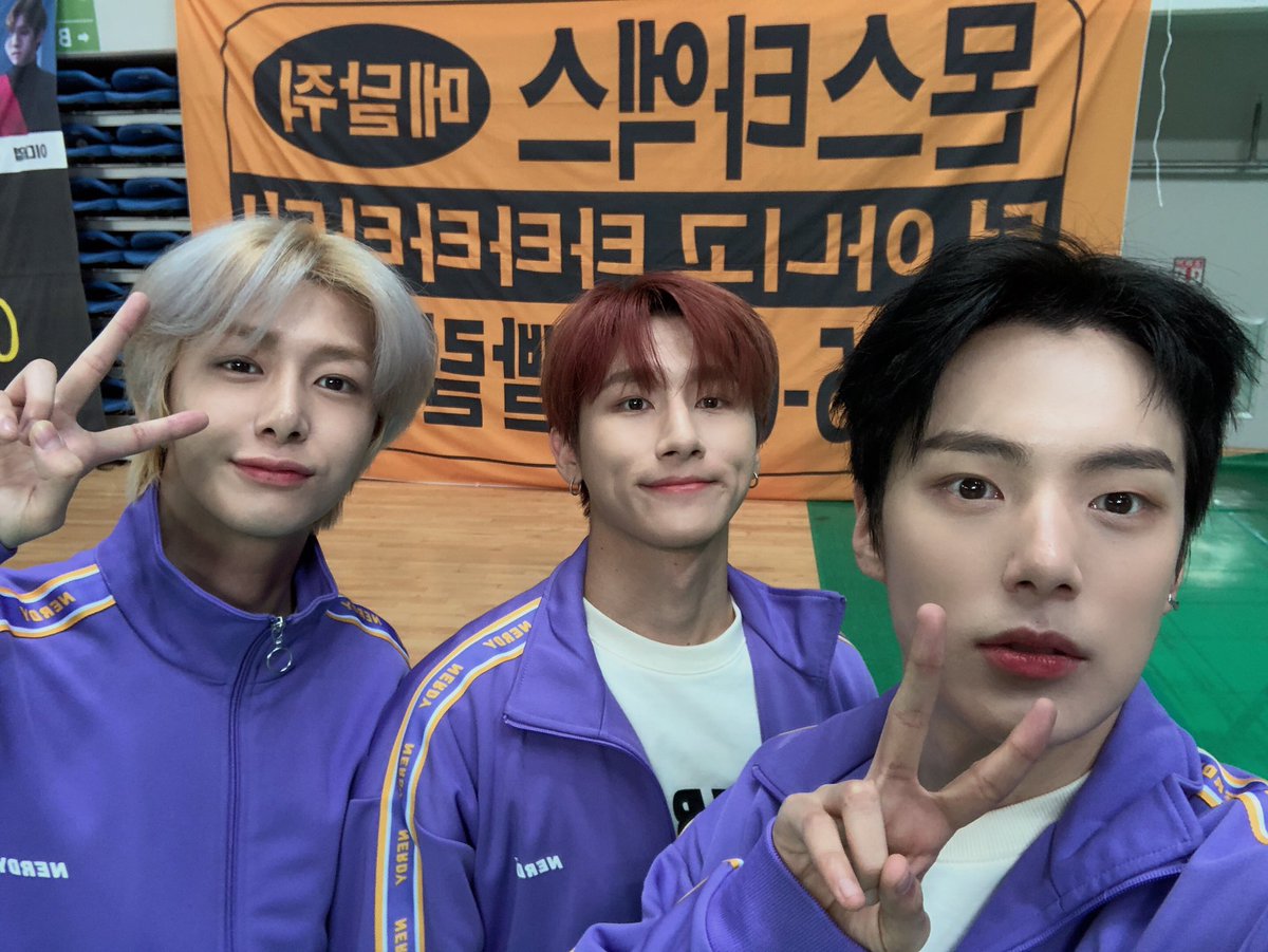 OfficialMONSTAX's tweet photo. [#민혁] 몬베베랑 함께하면 다재밌다 미치겠넹... https://t.co/qraf7MDads