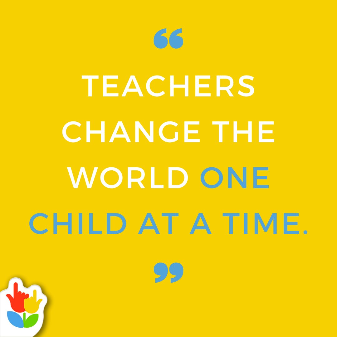 letterschool's tweet photo. "Teachers change the world one child at a time". 
#MondayMotivation #TeachersMotivation https://t.co/Y3qCGuTseO