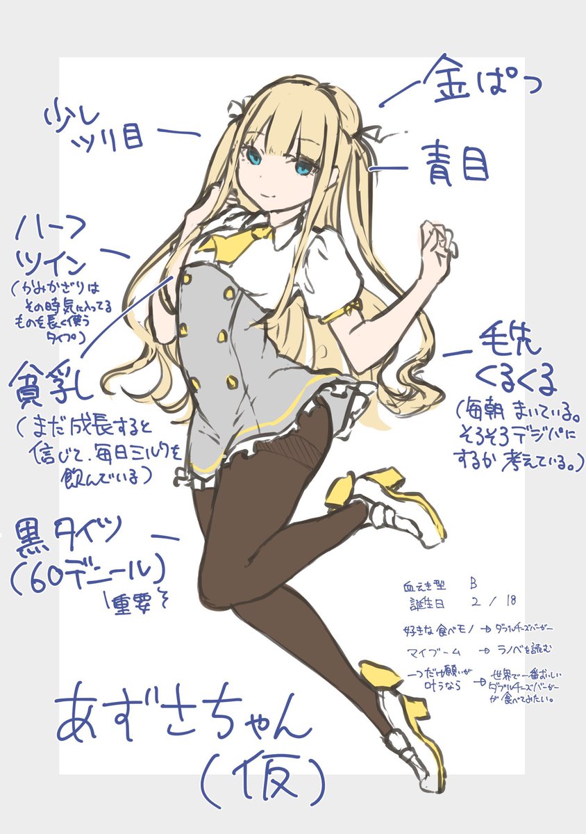 この3人のビジュアル解説(?)
(基本スタイルがこれですが、人間なのでたまにヘアスタイルが変わったりします) 