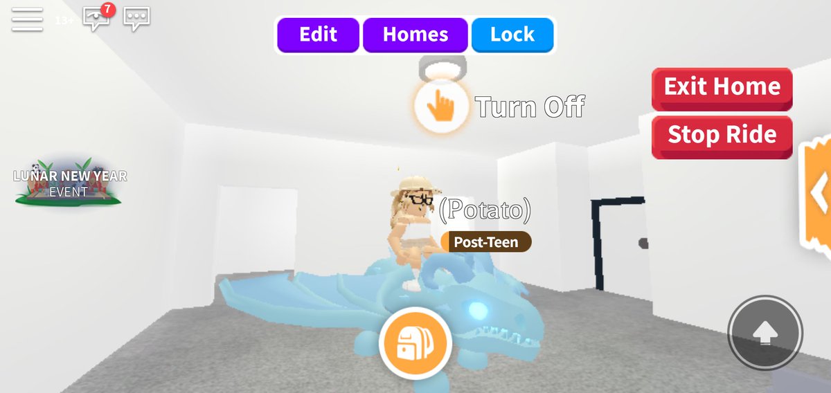 AdoptMeTradingS's tweet image. Offers for this Ride Frost Dragon? I accept a Shadow Dragon or Ride Or Ride / Fly Giraffe for it :)
