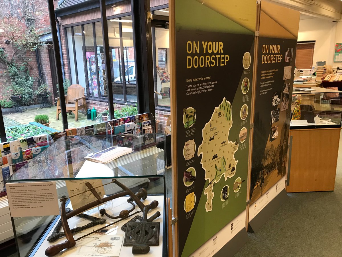 StaffsLibraries's tweet photo. Join us at #UttoxeterLibrary Tuesday 28th Jan, 2pm-4pm, with local poet @MalDewhirst for a Creative Conversation about the On Your Doorstep display with items from the Staffordshire Archives and Heritage Service collections with an emphasis on Uttoxeter https://t.co/PUU9c1SoTJ