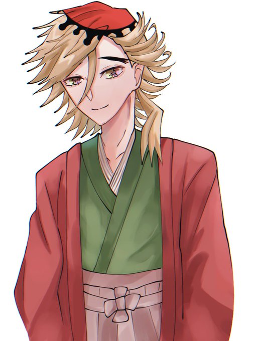 べつこさんがTwitterに投稿した童磨(鬼滅の刃)のイラスト。