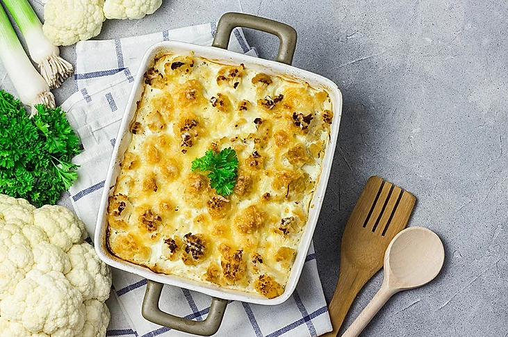 Try our #recipe for Celeriac, Leek &amp; Cauliflower Gratin! 

talkingtonbates.co.uk/post/celeriac-…

This is a deliciously indulgent #vegetarian side that’s super quick to get in the oven and absolutely brilliant served with just about any meat or white fish.