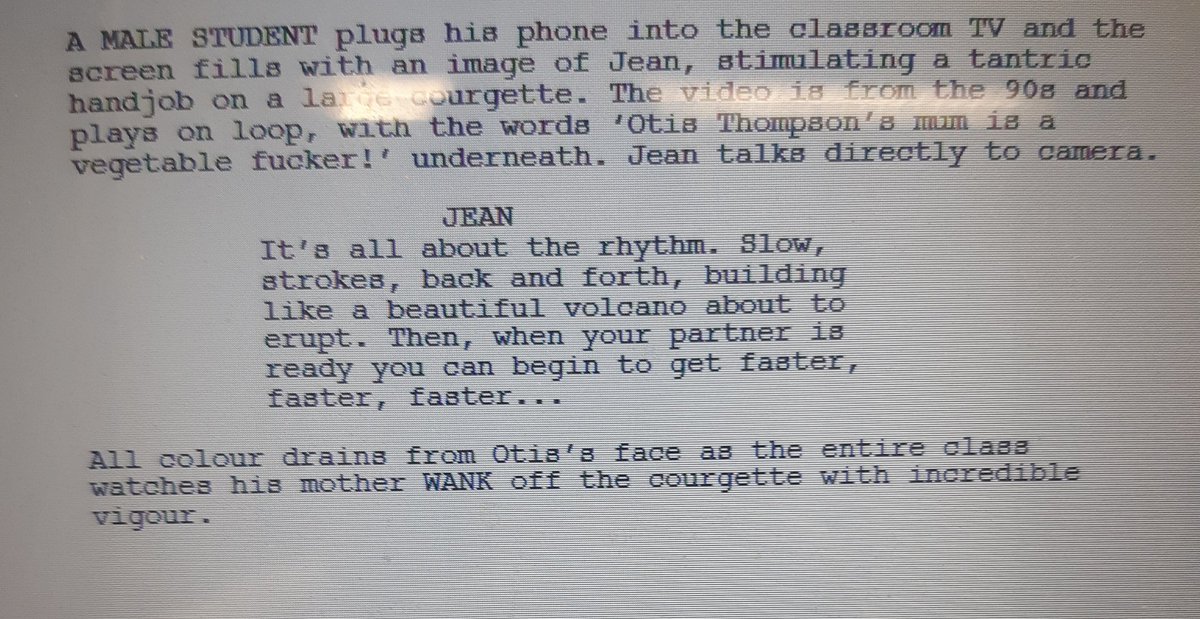 Seeing and reading this stuff are two very different experience I& #39;m in love