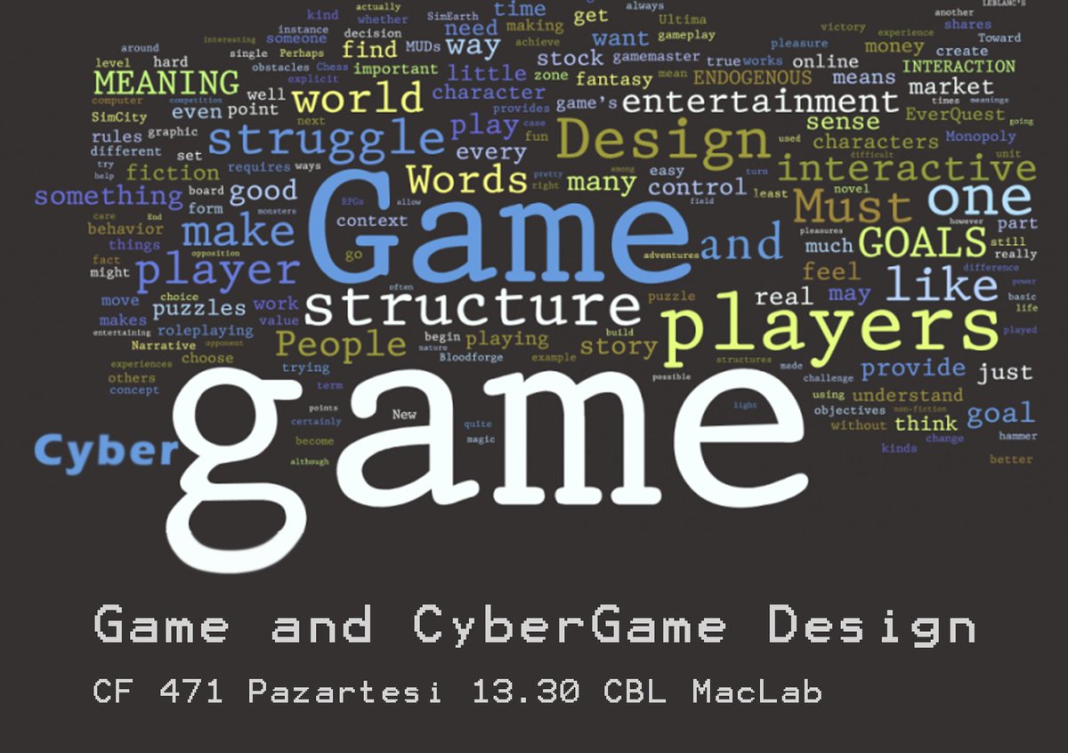 CF 471/ Elective Course by Kaya Tabanlı <a href="/khasgrid/">Grid</a> <a href="/khasedutr/">Kadir Has Üniversitesi</a> <a href="/Khasiletisim/">KHas İletişim Fakültesi</a> #vcd #gamedesign #görseliletişimtasarımı