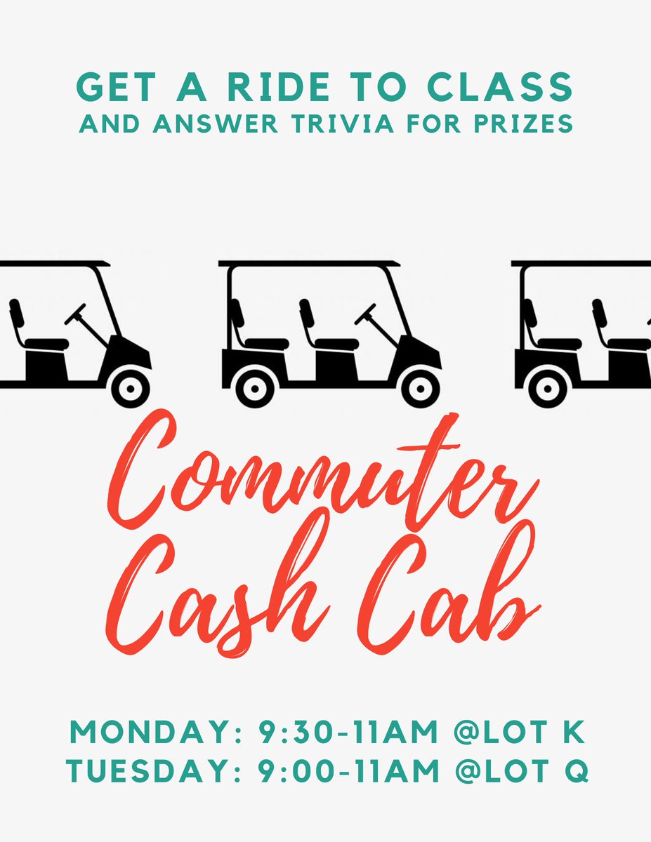 ISU_NSTP's tweet photo. Looking to get a ride to class? If you're a commuter and parking in a remote lot, look for a sign like this at our pick up spots!! #StateWelcome20 #CommuterLife🏠 https://t.co/frjrbuUxhq