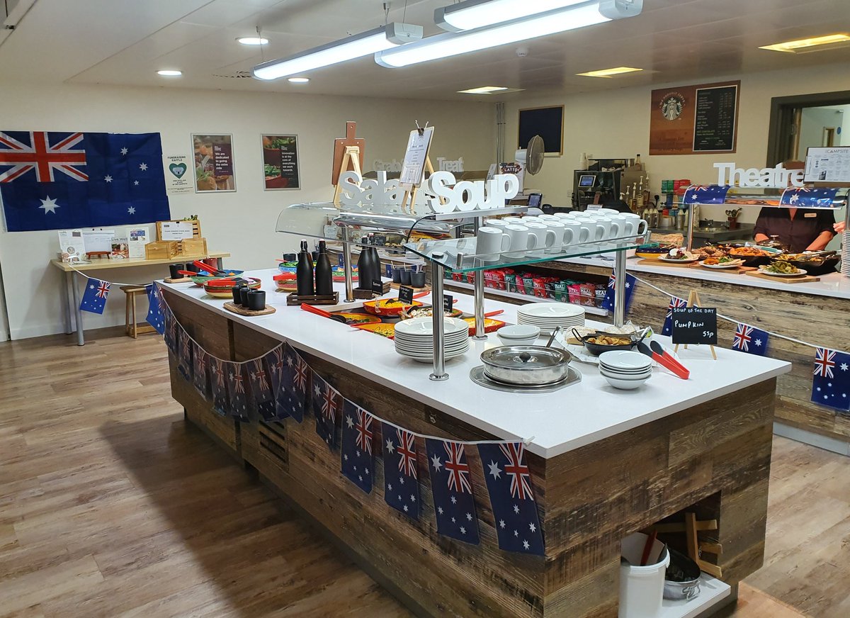 Today <a href="/CampsiteRegatta/">It's What We Do @TheCampsite</a> we have #AustraliaDay 🇦🇺with Aussie Burger , chicken churrasco , a warm Aspargus salad and for finish Peach melba pavlova 
A compliment for our fundraiser raffle #Regatta  #Australia #helpaustralia <a href="/FoniasStylianos/">Stylianos Fonias</a> #MondayMorningMotivatio <a href="/ItswhatwedoWELL/">DineContractCatering</a>