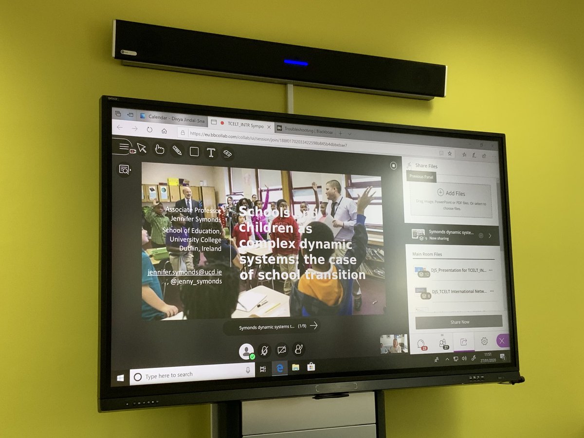 TceltIntr's tweet photo. @Jenny_Symonds highlighting the complex dynamic systems in schools #TransitionsResearch @DivyaSnape https://t.co/c8iMC1LsWE