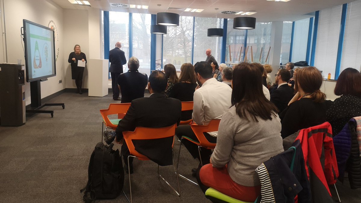 A full house today celebrating the first two cohorts of CQI coaches.