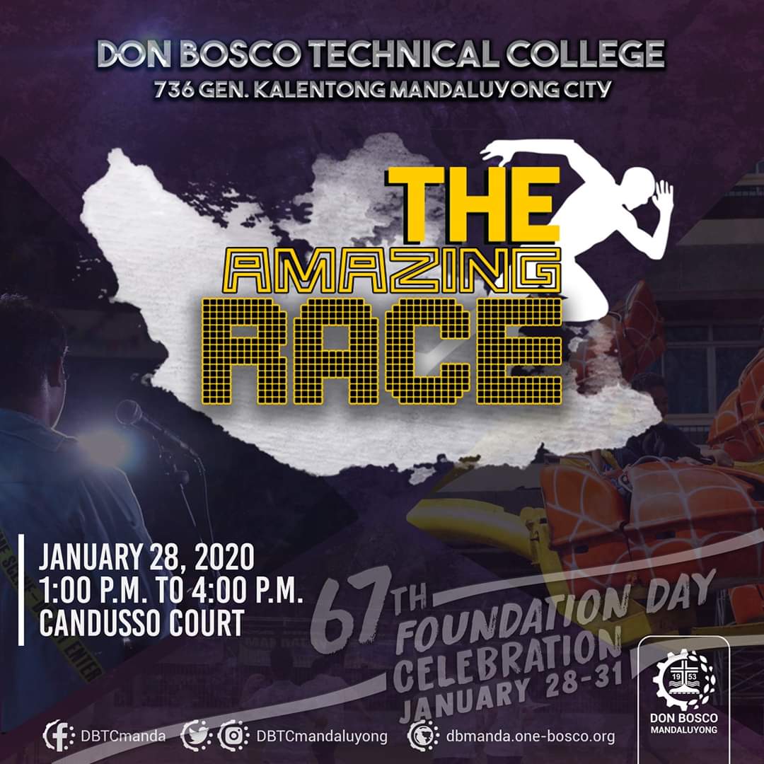 DBTCHSSC's tweet photo. Get ready for the activities for the first day of the Foundation Week Celebration! (January 28) https://t.co/wPzWtopZ6m