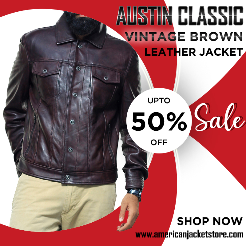jacket_store's tweet photo. Austin Classic Waxed Vintage Brown Leather Jacket
#BrownLeatherJacket #MensLeatherJacket #fashionCostumes #News #Fashoinoutfits #Movies #celebrity #MensJacket
https://t.co/qiksFCZc8c https://t.co/UWSDC3s2FV