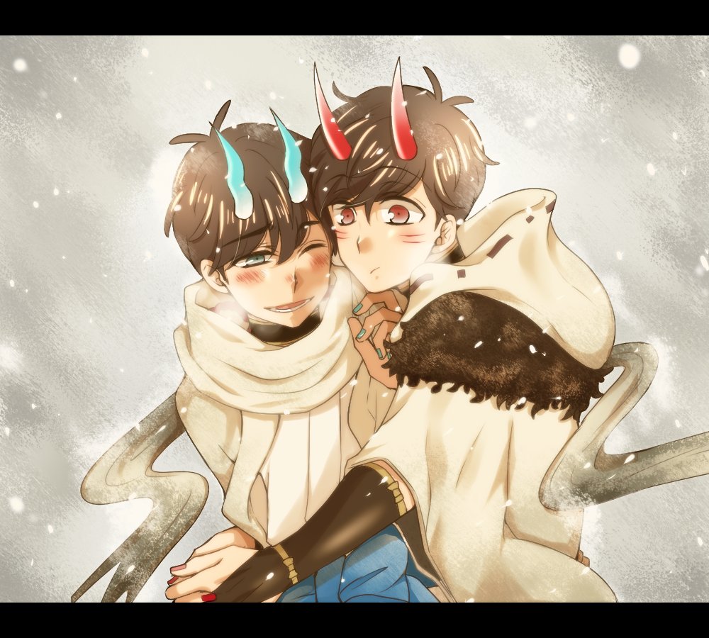 雪の酒青 水無月のイラスト 雪の酒青 水無月のイラスト