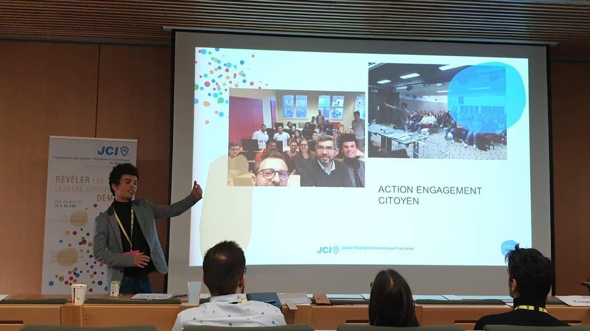 Dans le cadre des universités de rentrée de la @JCIGrandEst j'ai pu présenter l'ensemble des actions prévues par la <a href="/JHaguenau/">JCE Haguenau</a> pour 2020.

Bravo à la <a href="/JCE_Epernay/">JCE Epernay</a>  pour l'organisation de cet événement annuel.

#LeaderdCitoyens <a href="/JCE_France/">jce_france</a>