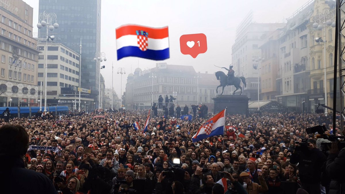 laiacopa's tweet photo. La rebuda de Croàcia, subcampiona d’Europa... https://t.co/nimNPSwNJc