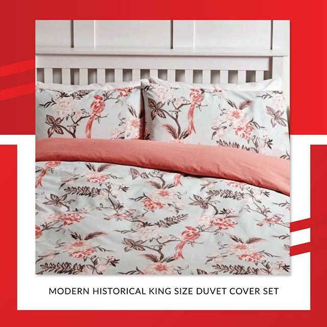 OnieoPakistan's tweet photo. Attractive color schemes with the natural printed imagery will give a whole new look to your bedroom.
Product: MODERN HISTORICAL KING SIZE DUVET COVER SET
Price: Rs.1,940.00
Order now: https://t.co/oYd8dkmPfg
#OnieoPakistan  #2020Sale #O20  #Minaal #Khas #SleepWorld #SleepDown 👍 https://t.co/ezQJhyCDqZ
