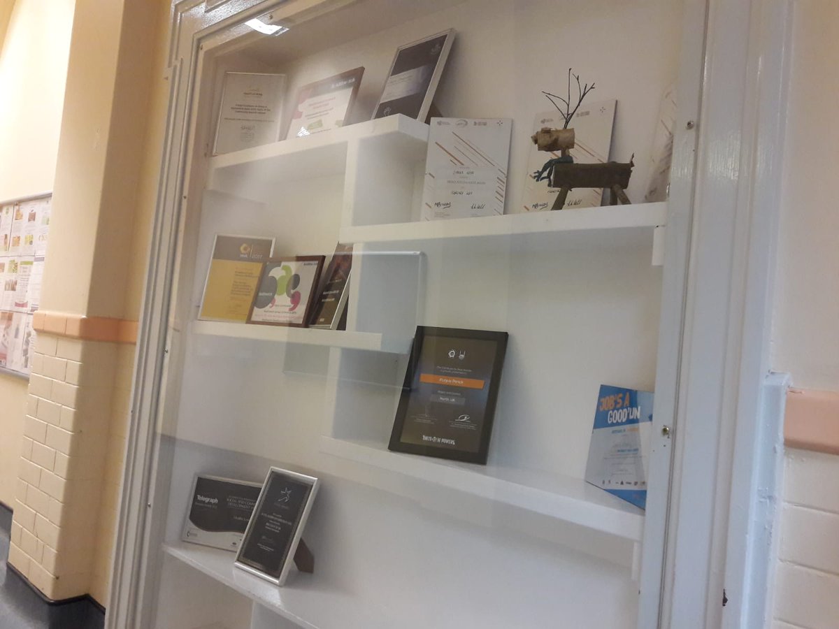 A lovely display at the centre featuring <a href="/bwdhl/">Blackburn with Darwen Healthy Living</a> and <a href="/PurplePatch_CiC/">Purple Patch</a>.