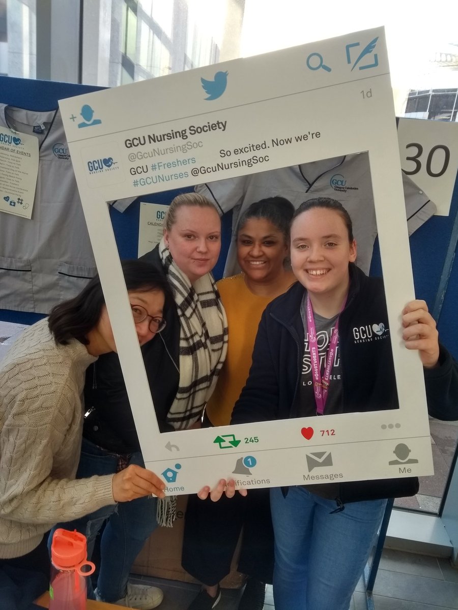 Meeting new members of the gcunursing society <a href="/Natalie_StN/">Natalie Stuart</a>  <a href="/GCUNursing/">GCU Nursing</a>