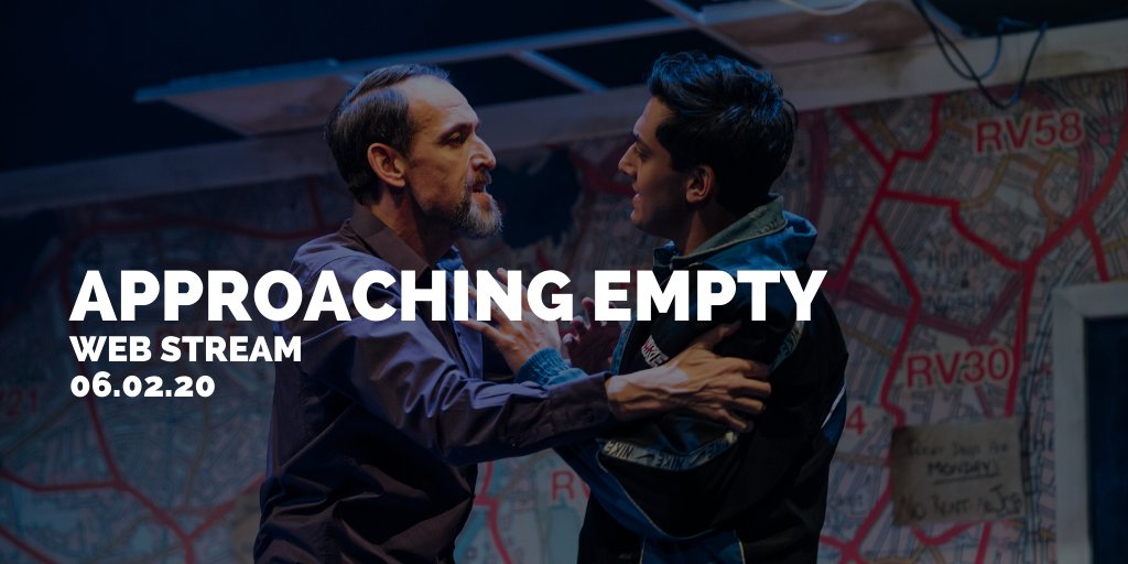 AsianArtsAgency's tweet image. From our pals @tamashatheatre 🎭

If you missed it the first time around, don't sweat!
APPROACHING EMPTY - @IshyDin's celebrated play, directed by @poojghai, will be available to view exclusively as a #webstream - for one night only!

06.02.20 | 8PM | bit.ly/2RkYtW8
