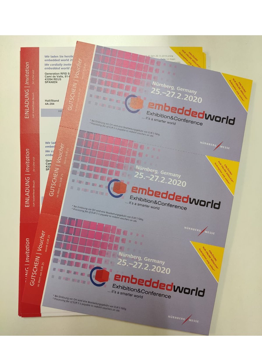 generationrfid's tweet photo. โถ๏ธFor free vouchers just contact us ๐ฉ info@generationrfid.com #testequipments #lynxtester #electronics #eol #engineers #embeddedworld #generation #automotive https://t.co/jzVcZX89fu