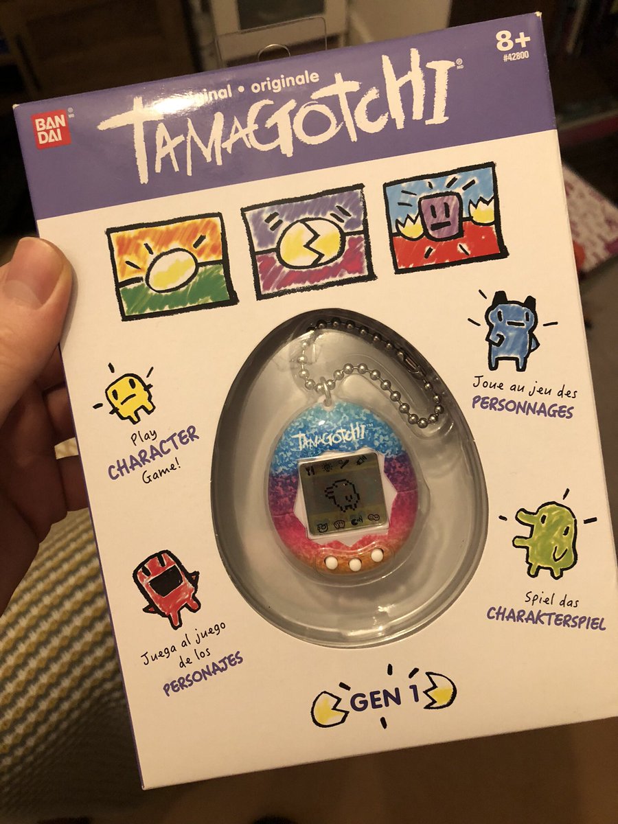 This weekend we’re onto #tamagotchi for our 10th episode. Time to get this bad boy out of the box! #90skidsmemories