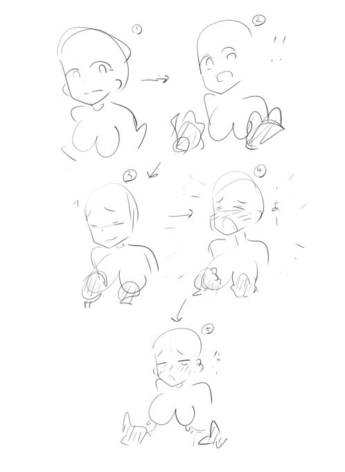 今回初めて差分のラフ描いて進めてみた(実際にはもっと増えたけど) 