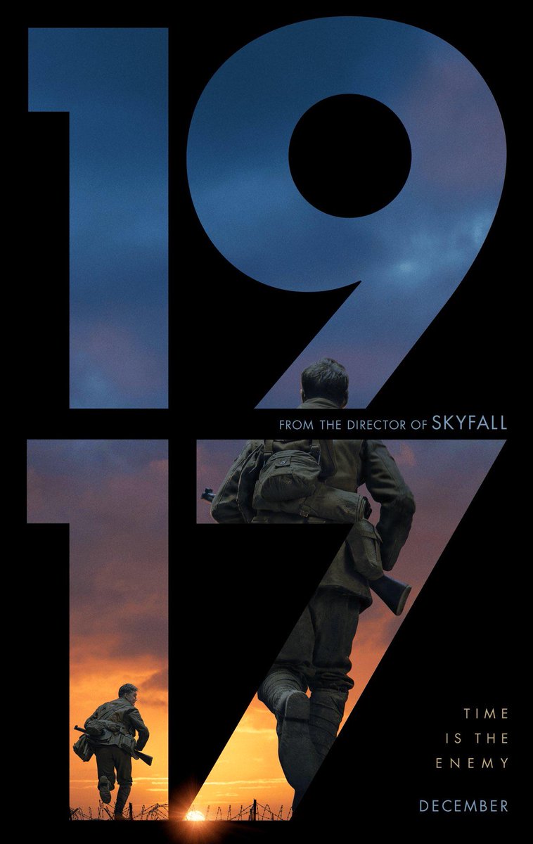 4. 1917dir. Sam Mendes1917 is a War Film 101. One-take formula yang diusung bukan untuk gaya saja, tapi instrumen cerita. Filmnya tidak akan sebagus ini tanpa teknik itu. Everything is super masterful. Mr. Roger Deakins should have his own temple.