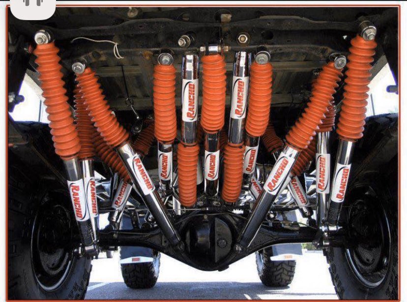 That will stop the death wobble lol 😂