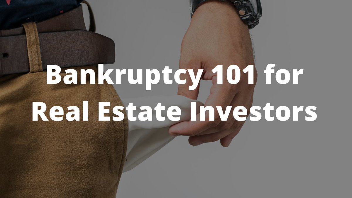 2ndhandsuccess's tweet photo. #bankruptcy 101 - What #realestate #investors need to know about bankruptcy - https://t.co/U4UIWfh7Nb

#realestateinvesting #financialeducation #personalfinance #debt https://t.co/iwqBoTF8Nw