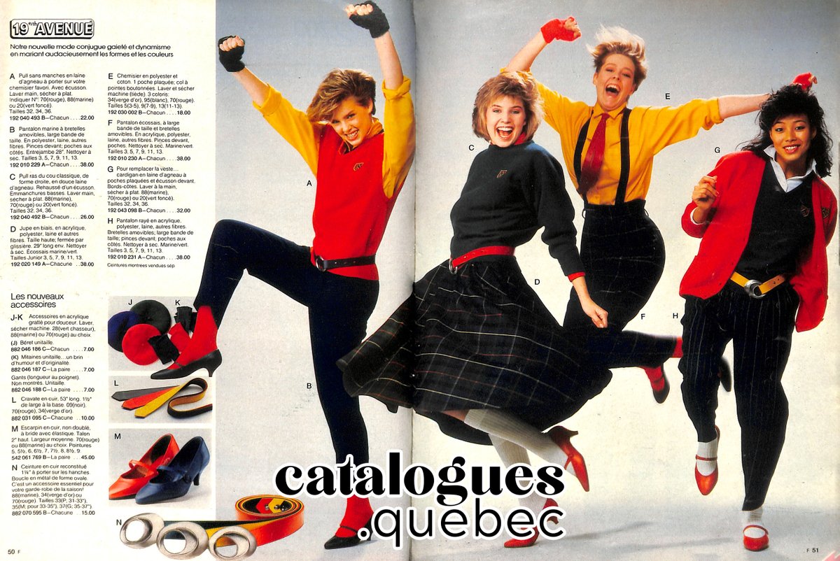 Voici de l'énergie en ce lundi :-D Sears hiver 1985