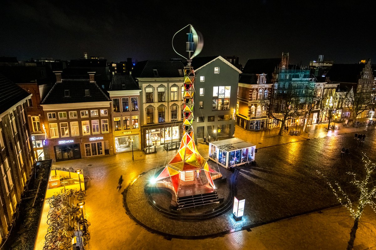 Kempinius's tweet photo. #GEMtower during #ESNS2020 at #Vismarkt, #Groningen.
Photo credit Jorn Baars. https://t.co/0Xnf7zT1PL
