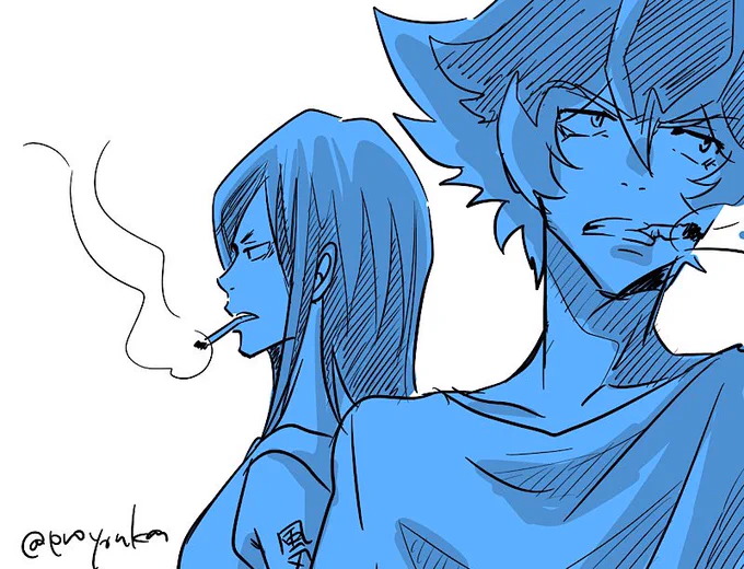 描こうとしてたのが上手くいかないので、ざくざく落書き〜 