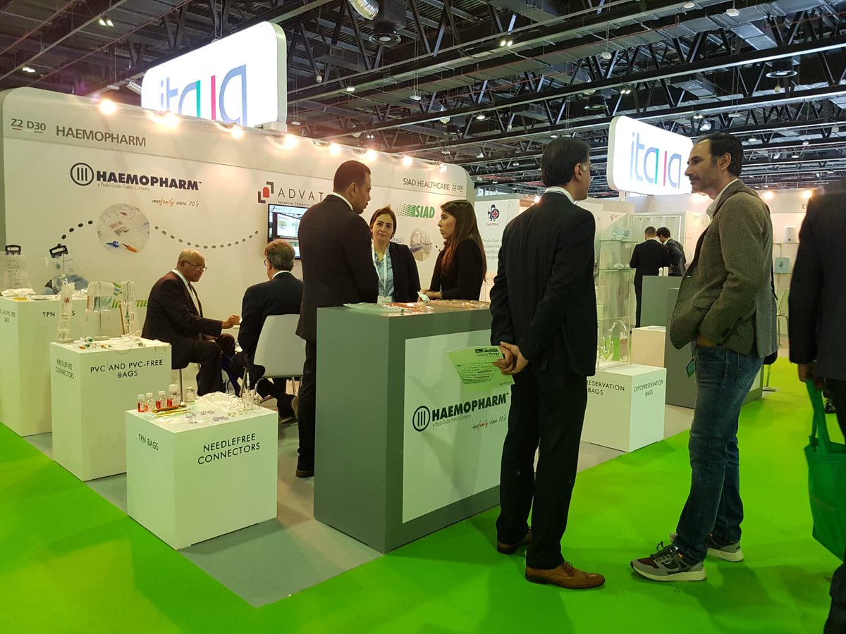 Haemopharm's tweet photo. Busy #day1 @Arab_Health. Our team is available at booth n. Z2.D30 to show you our products! https://t.co/jOdmte7I4n