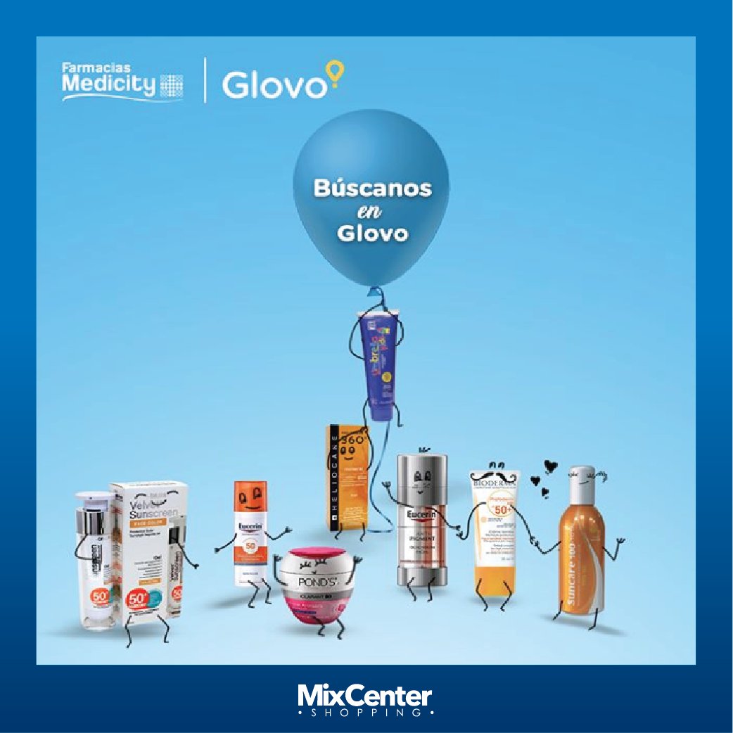 mixcenter_ec's tweet photo. Pide tus productos favoritos de cuidado facial a través de Glovo en todas nuestras sucursales 😉 #TeQuieroVerBien
Medicity profile picture.
.
#belleza #salud #cuidadodelapiel #cosmetica #cuidadofacial https://t.co/OiYxVYtKKP