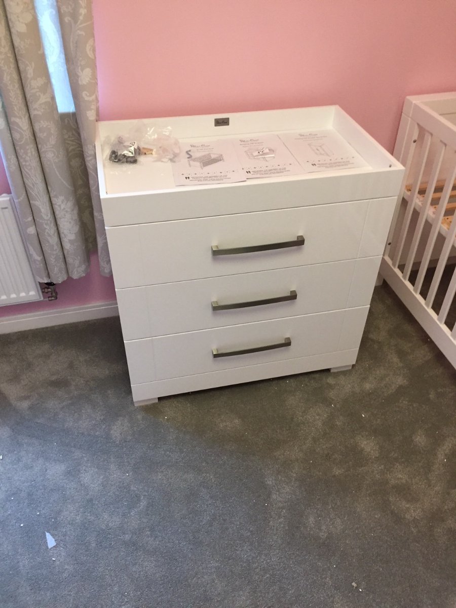 silver cross notting hill furniture set