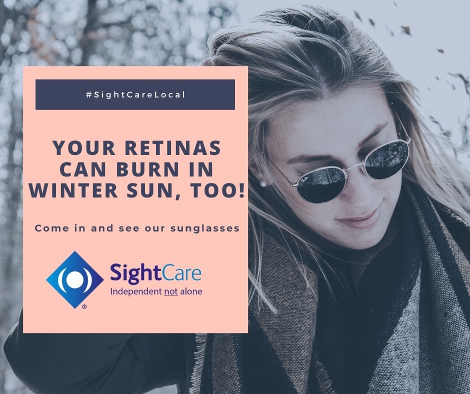 Sunglasses are not just for Summer! They provide protection all-year round from the sun's dangerous UV rays

#Winter #Sunglasses #ShopLocal #SightCareLocal