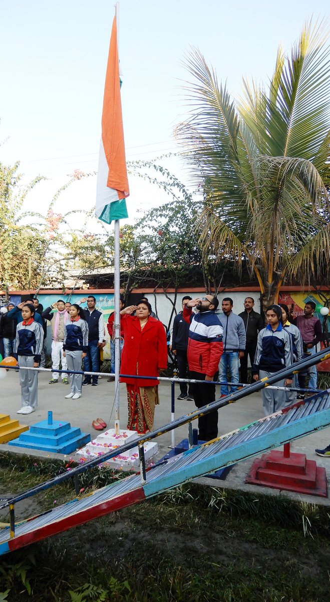 valleyviewscnlp's tweet photo. 71st Republic Day celebration #ValleyViewSchool https://t.co/aYTvl86Oif