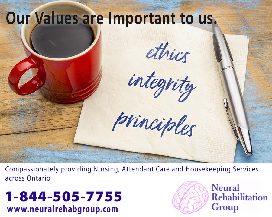 NeuralRehabGp's tweet photo. Some of our values include transparency,  integrity, understanding and hard work. We try to reflect this in all that we do. https://t.co/Ip4RNoLHw0