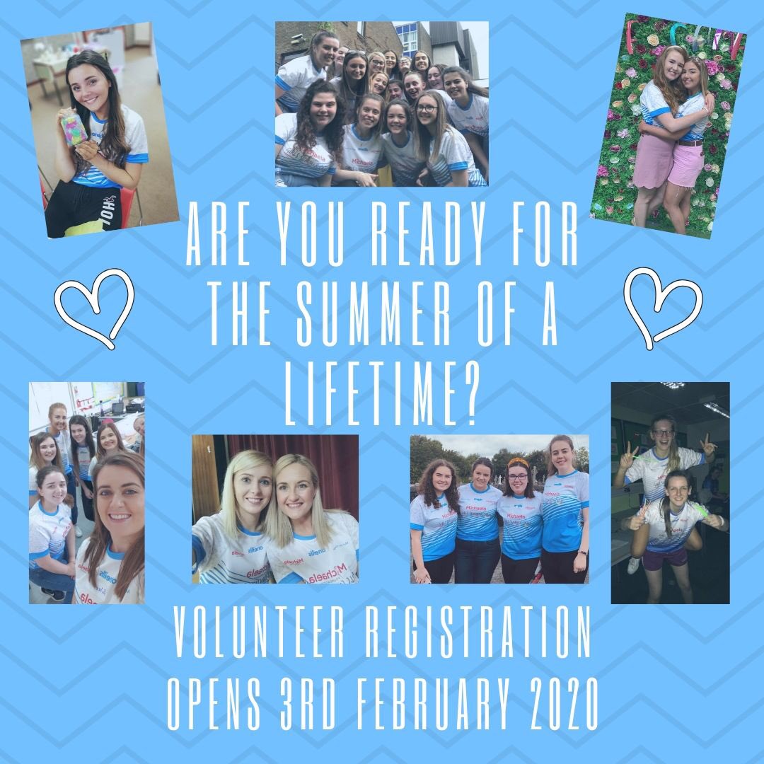 michaelafound's tweet photo. Are you ready? Just one week to go until all prospective volunteers can send in their applications! 

Get sharing to spread the word 🥳

#ilovemfcamp https://t.co/5PG8vHMsKk