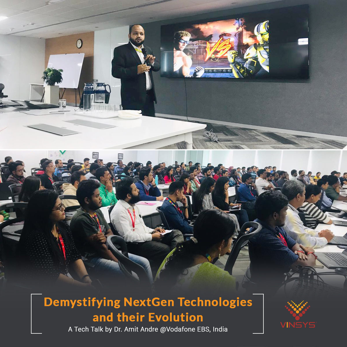 VinsysOfficial's tweet photo. Demystifying #NextGenTechnologies and their Evolution!
A Tech Talk by Dr. Amit Andre!
#FutureTechnologies #MachineLearning #ArtificialIntelligence #DeepLearning #DataScience #Vinsys https://t.co/IiunGxFM12