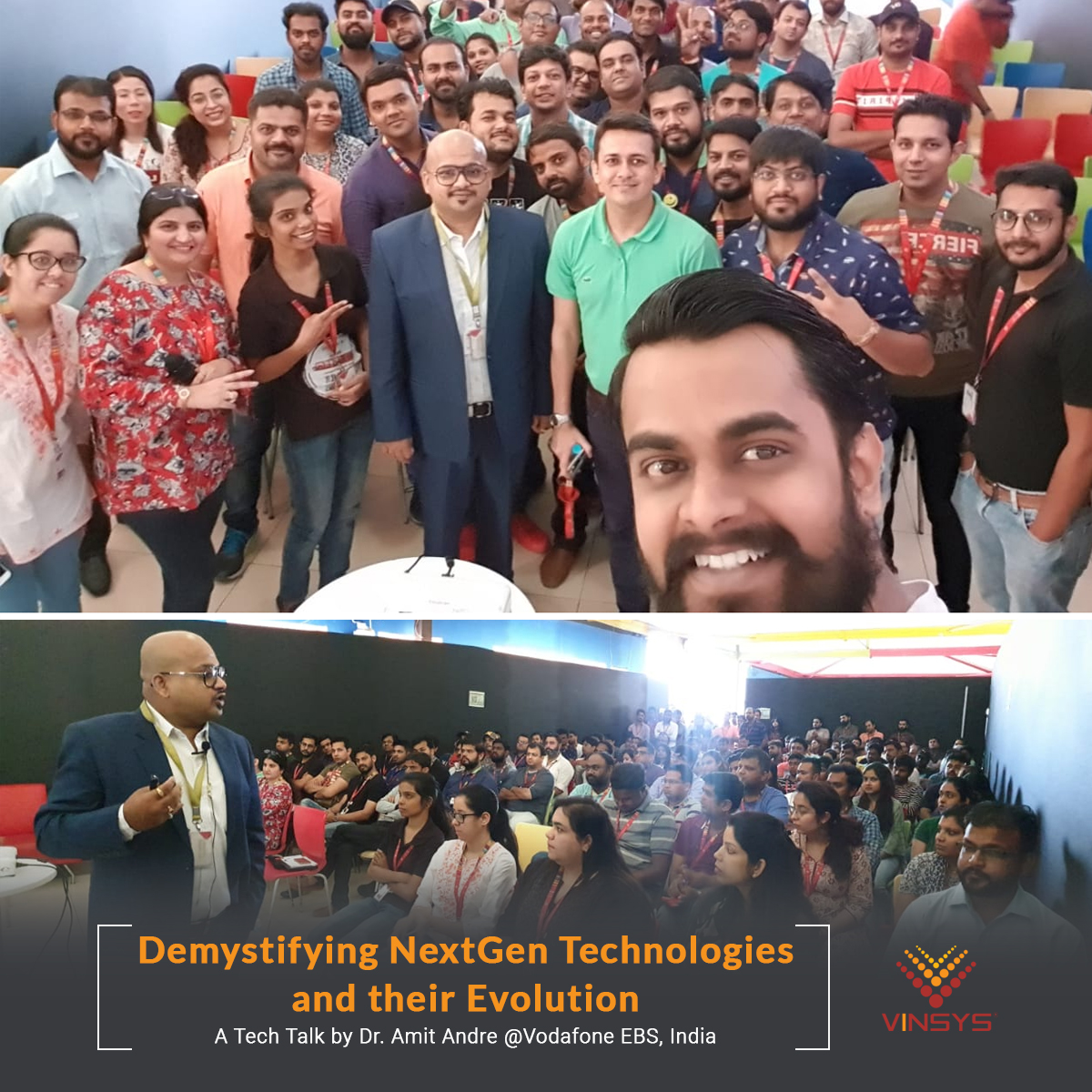 VinsysOfficial's tweet photo. Demystifying #NextGenTechnologies and their Evolution!
A Tech Talk by Dr. Amit Andre!
#FutureTechnologies #MachineLearning #ArtificialIntelligence #DeepLearning #DataScience #Vinsys https://t.co/IiunGxFM12