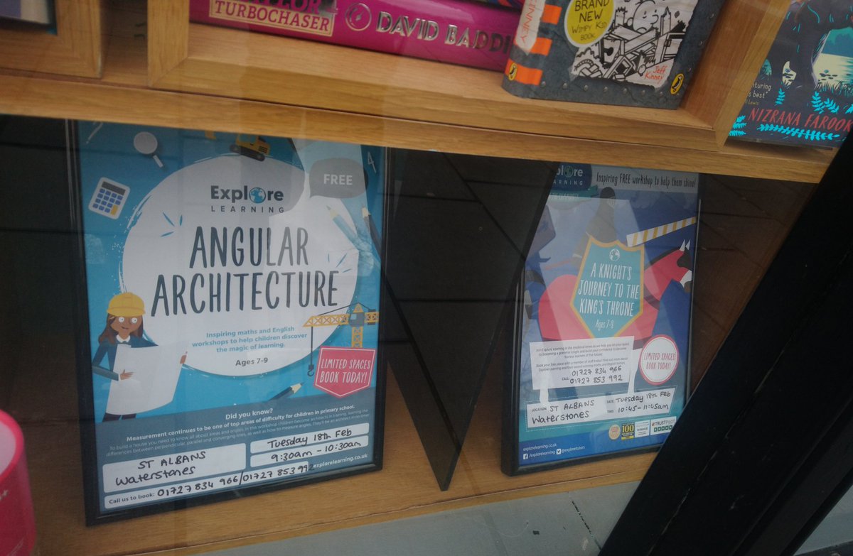 ELStAlbans's tweet photo. Massive thank you to @WaterstoneStAlb for being a wonderful host to our fun, engaging and FREE educational workshops over February half term! Give us a call on 01727853992 or pop in store to find out how YOU can get involved 🔢🔡 https://t.co/cmyOulArrH