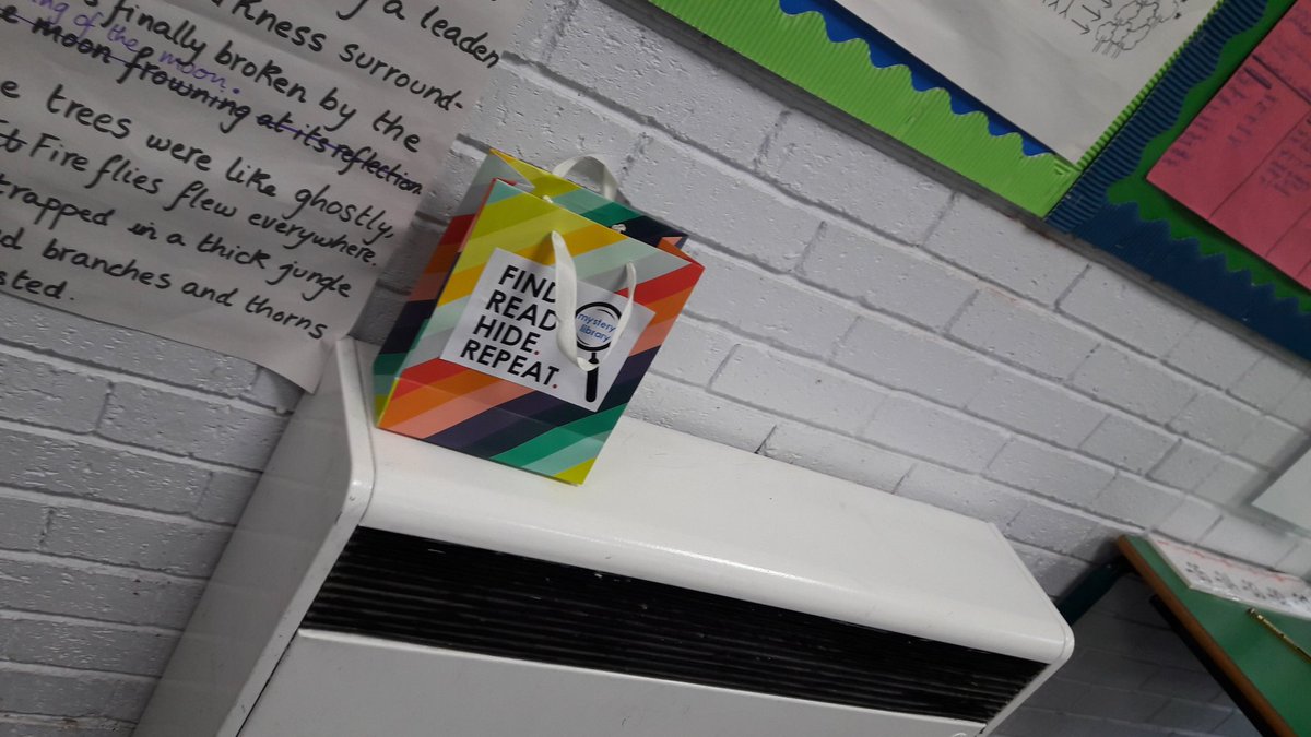 HamiltonAcadY5's tweet image. Introducing #MysteryLibrary - find a book, give it a read then re-hide somewhere else for others to enjoy! @HamiltonAcadY6 @HamiltonPlanet 
Find. Read. Hide. Repeat