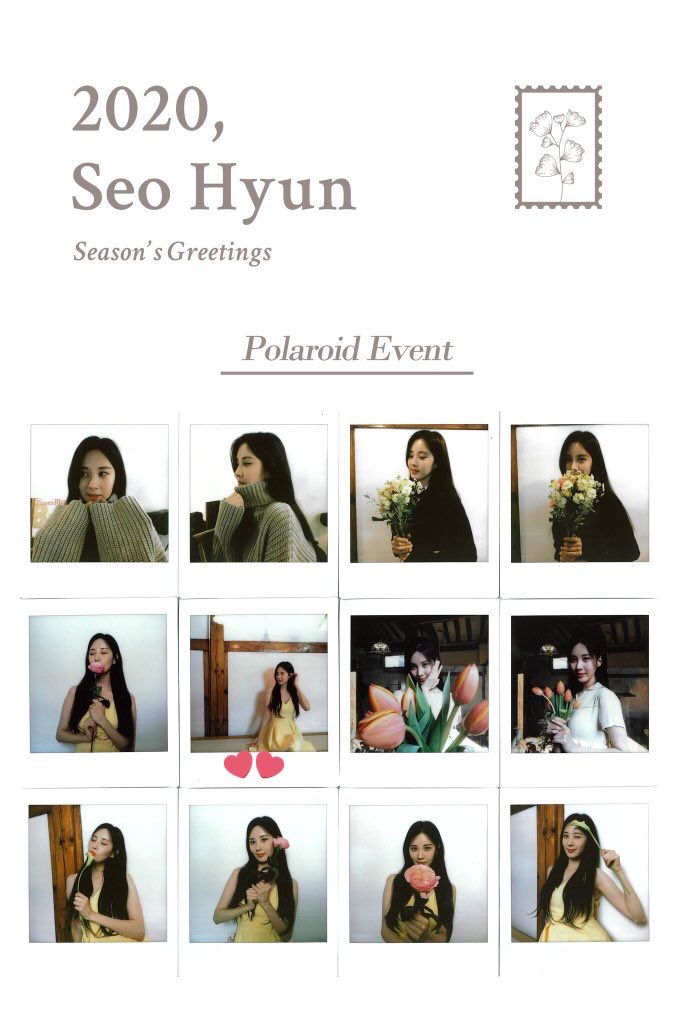 Better quality of #Seohyun polaroid no6 #SeasonsGreetings2020 #namooactors