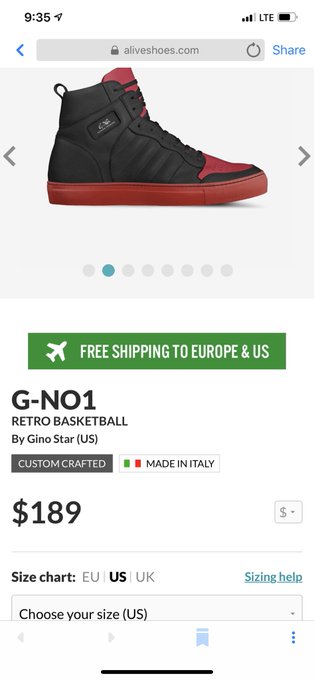 Hey was up it&rsquo;s Deon here my new sexy sneakers  THE G-NO 1&rsquo;https://t.co/tJST2XxnF6 these are limited<a href="/tag/madewithripl"class="tags"><span>#madewithripl</span></a>