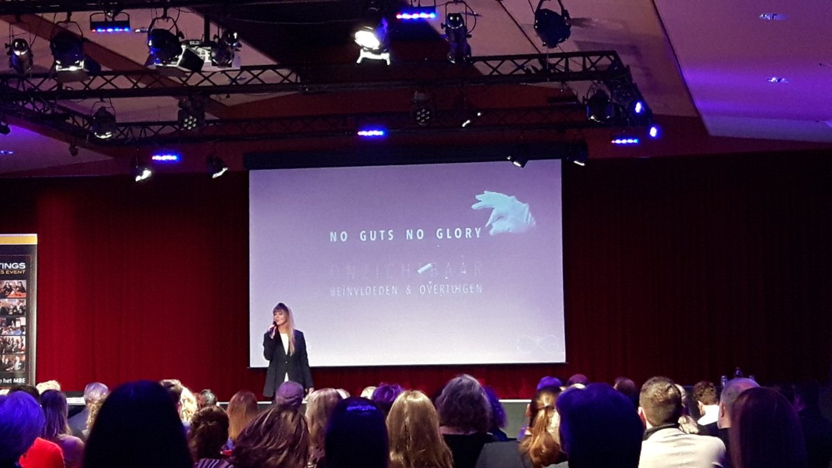 Pacelle van Goethem leert de volle zaal meer over #overtuigen #mbe2020